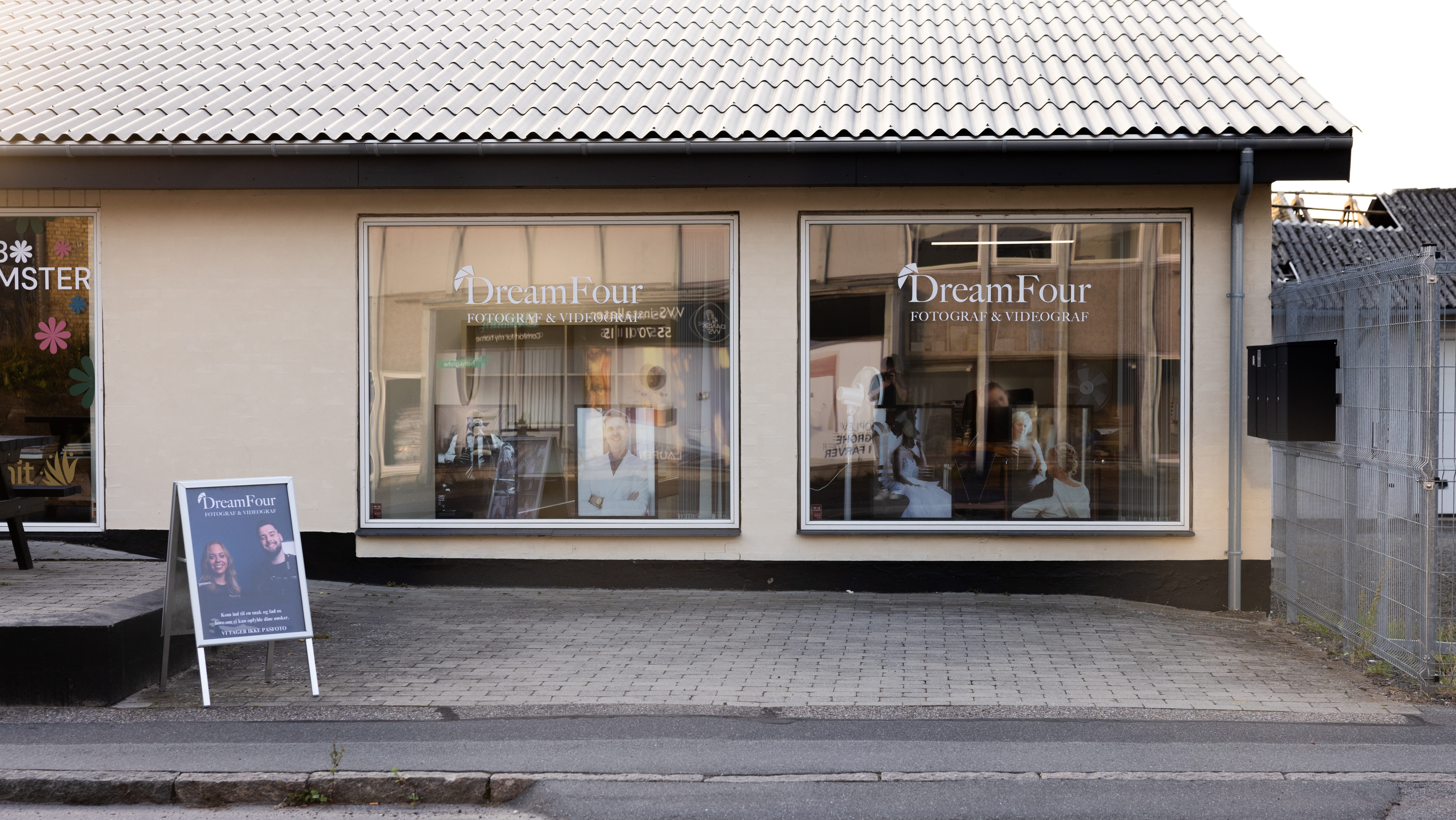 DreamFour Erantisvej 43, 4700 Næstved butik udefra